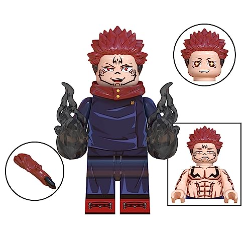 8Pcs Ju-Jutsu Building Sets Kai-Sen Mini Figures Anime Action Figures For Fans #TOP3
