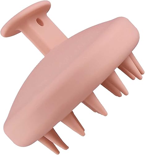 Cepillo masajeador de cuero cabelludo, limpiador de cuero cabelludo con cerdas de silicona suaves para eliminar la caspa y el crecimiento del disponible en Yaxa Peru