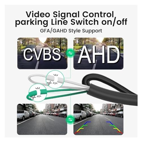 Caméra de recul haute définition AHD 1080P pour Ford S-Max