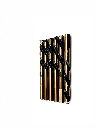 Pr-Mch - Juego de 6 brocas de 29/64 pulgadas de longitud mecánica Super Prem #DR-D6785D