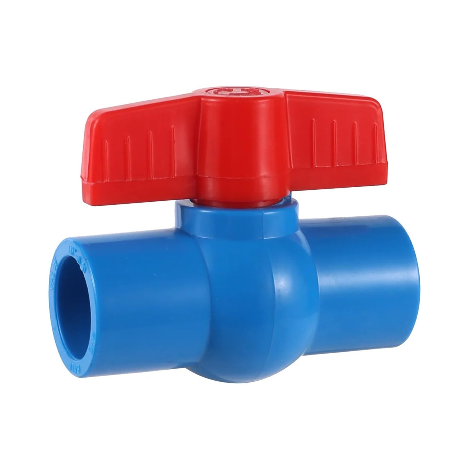 5 Sztuk Zawory Kulowe Z PVC Średnica Wewnętrzna 20/25/32/40mm Nawadnianie Ogrodu Przełącznik Waterstop Es Akwarium Zawory Drenażowe Biały/niebieski/szary(Blue,ID 25mm)