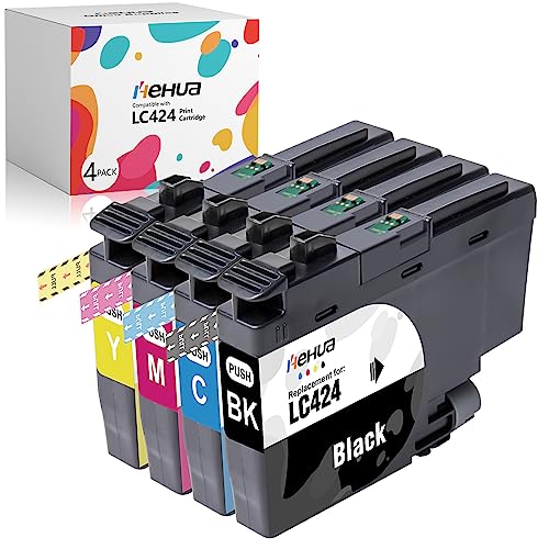 4 Tintenflaschen Für Brother Drucker - Universal Nachfülltinte