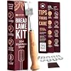 Superbaking Bread Lame - Sourdough Scoring Tool with 5 Extra Blades - Baking Supplies for Home Bakers - Sourdough Razor Scorer - Bread Making Tools - Gift for Bakers - Classic Ergonomic Wooden Handle