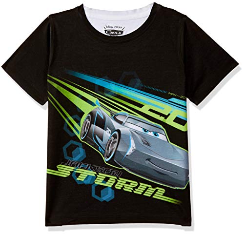 Image of Cars by Wear Your Mind Boy's Regular Fit T-Shirt