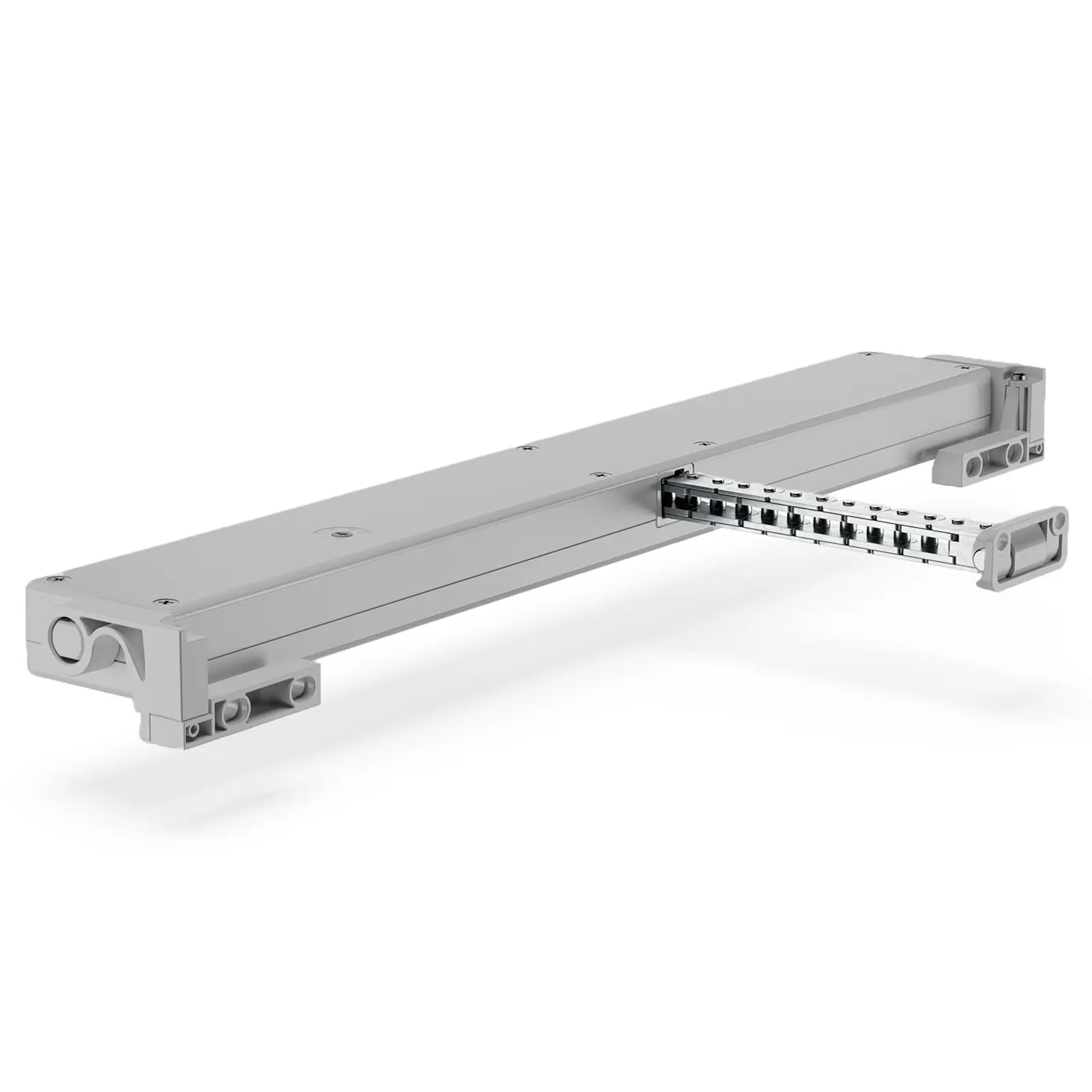 LIWIN L40 24V Linearantrieb für Dachfenster | Elektrischer Fensteröffner mit 400N Kraft | Automatischer Fensteröffner & Fensterschließer | Kettenantrieb 200-500mm Hub | Fensterantrieb (Grau, 24V)