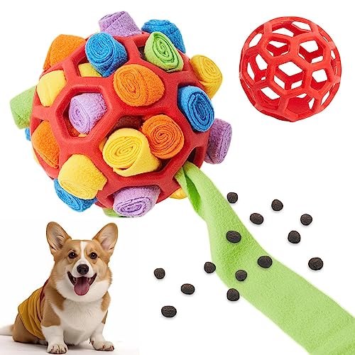 人気知育玩具 ボール 犬のおもちゃ 猫犬用 ぬいぐるみおもちゃ 知育玩具 IQ鍛錬 ペット給餌 早食い対策 嗅覚訓練 運動補助 ノーズワーク支援 早食い防止 おやつ探し 分離不安改善