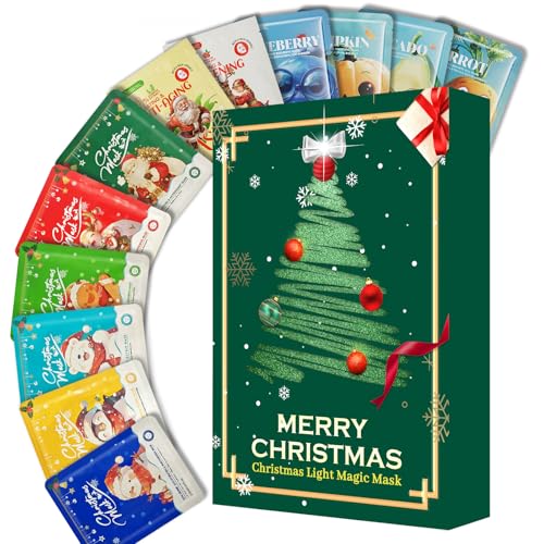 12 Cerotti Maschera Idratante, Maschere per Viso, Anti Wrinkle Lifting Mask, Idratante e Illuminante, Ridurre le Rughe e le Rughe del Viso, Maschera Per La Maggior Parte di Pelle