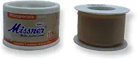 Missner Fita Microporosa Bege 2.5 Cm X 10 M