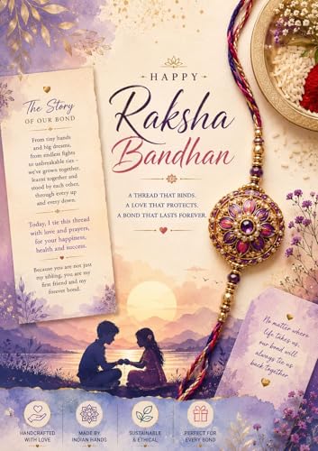 Image of Rudraksha Bracelet for Brother - Brown, Modern, Round, Lobster Claw Clasp, Rope Chain, Strand, Handmade /Fine Jewelty, Multiple Count, Bull Theme, Raksha Bandhan