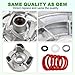 JDMON Secondary Driven Clutch Kit Compatible with Yamaha Gas Golf Cart G2 G3 G5 G8 G9 G11 G14 G16 G20 G21 G22 G23 G27 G28 G2A G3A G5A G8A G9A 1985-up, Replacement for JN6-G6260-00-00 JN6-G6270-00-00