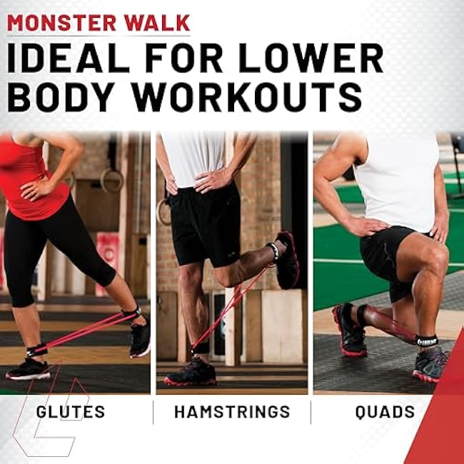 Lifeline Monster Walk - Lower Body Resistance Bands, Ankle Cuffs