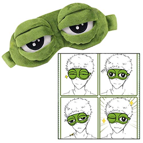 Linian creatieve cartoon kikker oogmasker oogmasker oogmasker oogstrip leuke oogmasker - Image 8