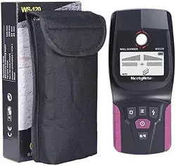 Scanner Detector Parede Tubo Cano Pvc Água Madeira Fio Metal Cor Preto