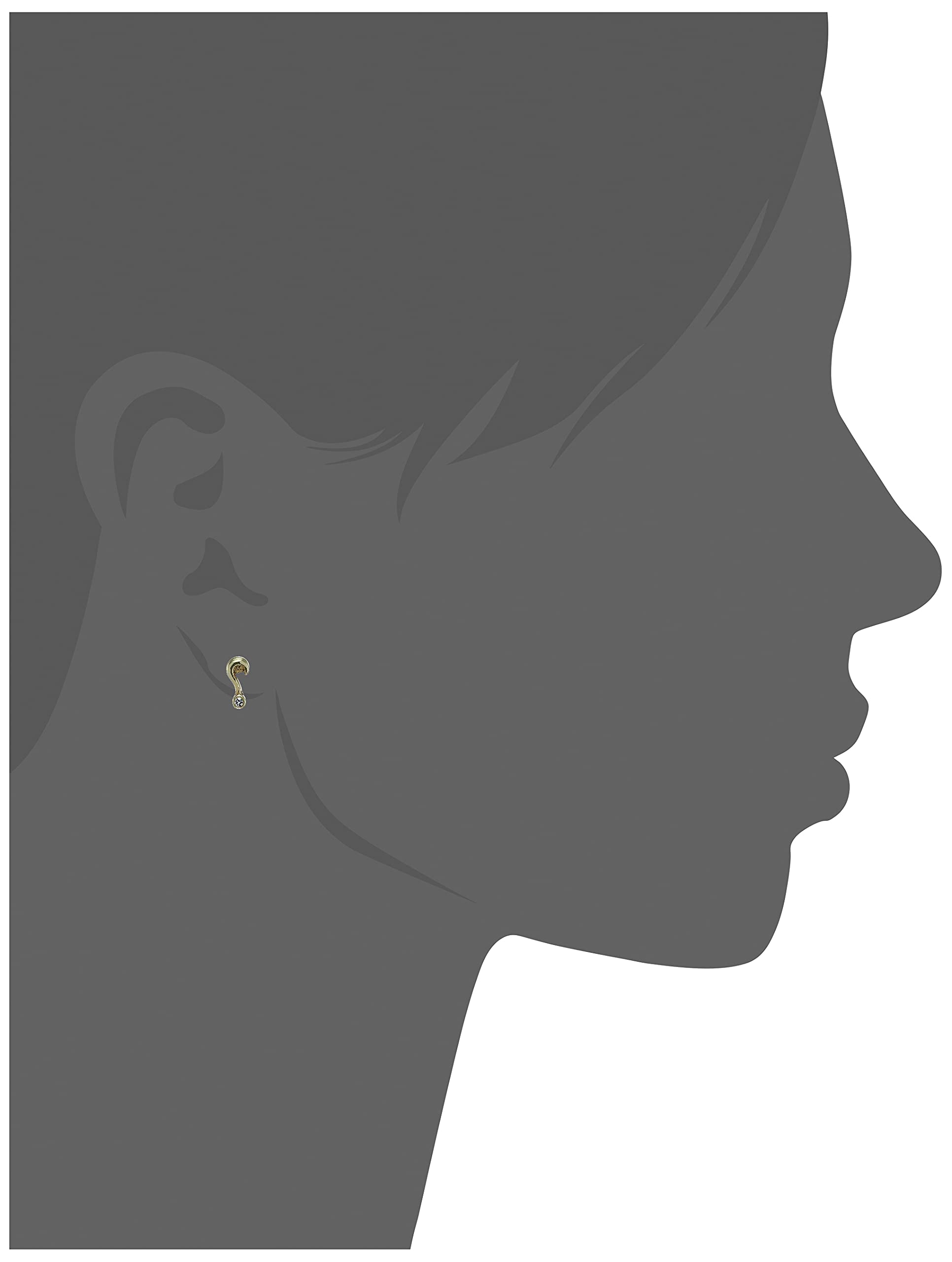 Austrian Crystal Hope Stud Earring