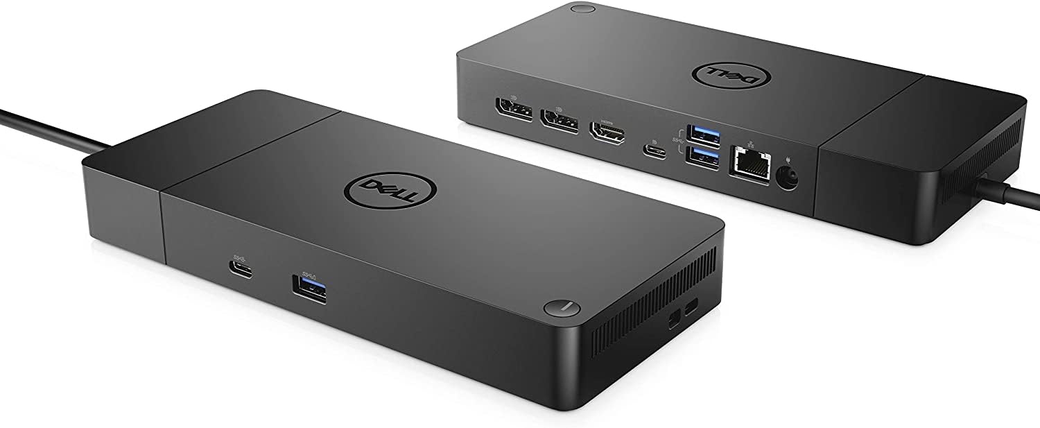 Station d’Accueil DELL WD19S 130W Dock - Docking Station USB-C/Technologie PowerShare/HDMI 2.0b / DisplayPort 1.4 (x2)/ DisplayPort sur USB-C/Port Gigabit Ethernet RJ45 (Reconditionné)
