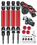 Drive Shaft CVD Upgrades Part for 1/10 Slash 4x4 VXL Platinum Ultimate,Rustler VXL 4X4,Stampede VXL
