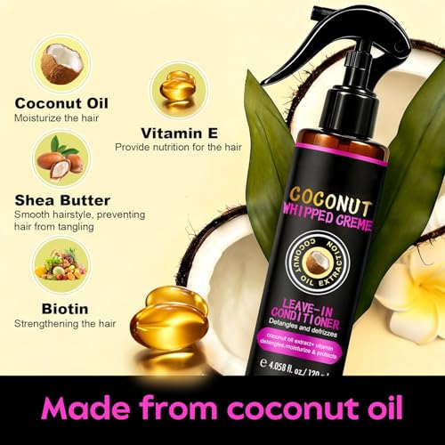 Spray para Desenredar Cabello con Leche de Coco 120 ml miniatura 3