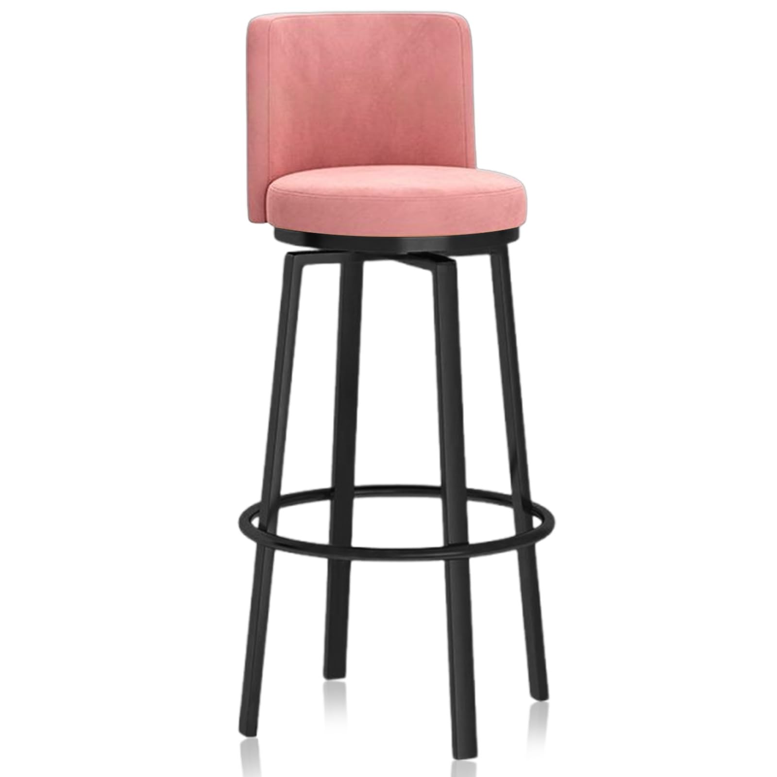 Tabouret de bar pivotant 360 lot de 2 design moderne doré pour cuisine