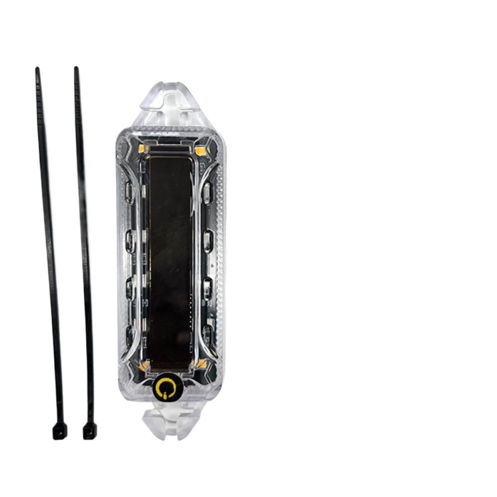 Prenda impermeable accionada solar del paquete IP65 de la luz de baliza que destella del LED 2 para el coche y la motocicleta