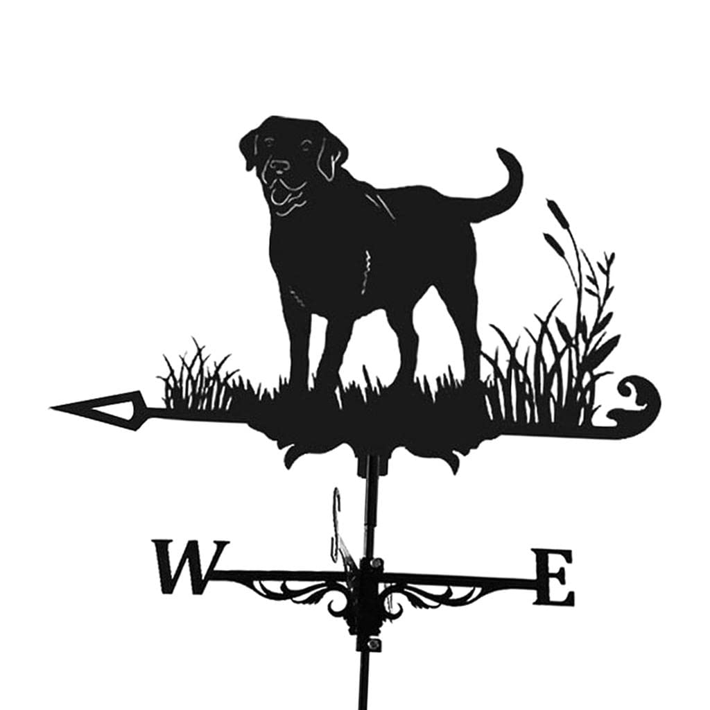 LOOM TREE® Weather Vane Wind Direction Indicators Home Roof Garden Farm Labrador | Yard, Garden & Outdoor Living | Garden D?©cor | Weathervanes-image-11