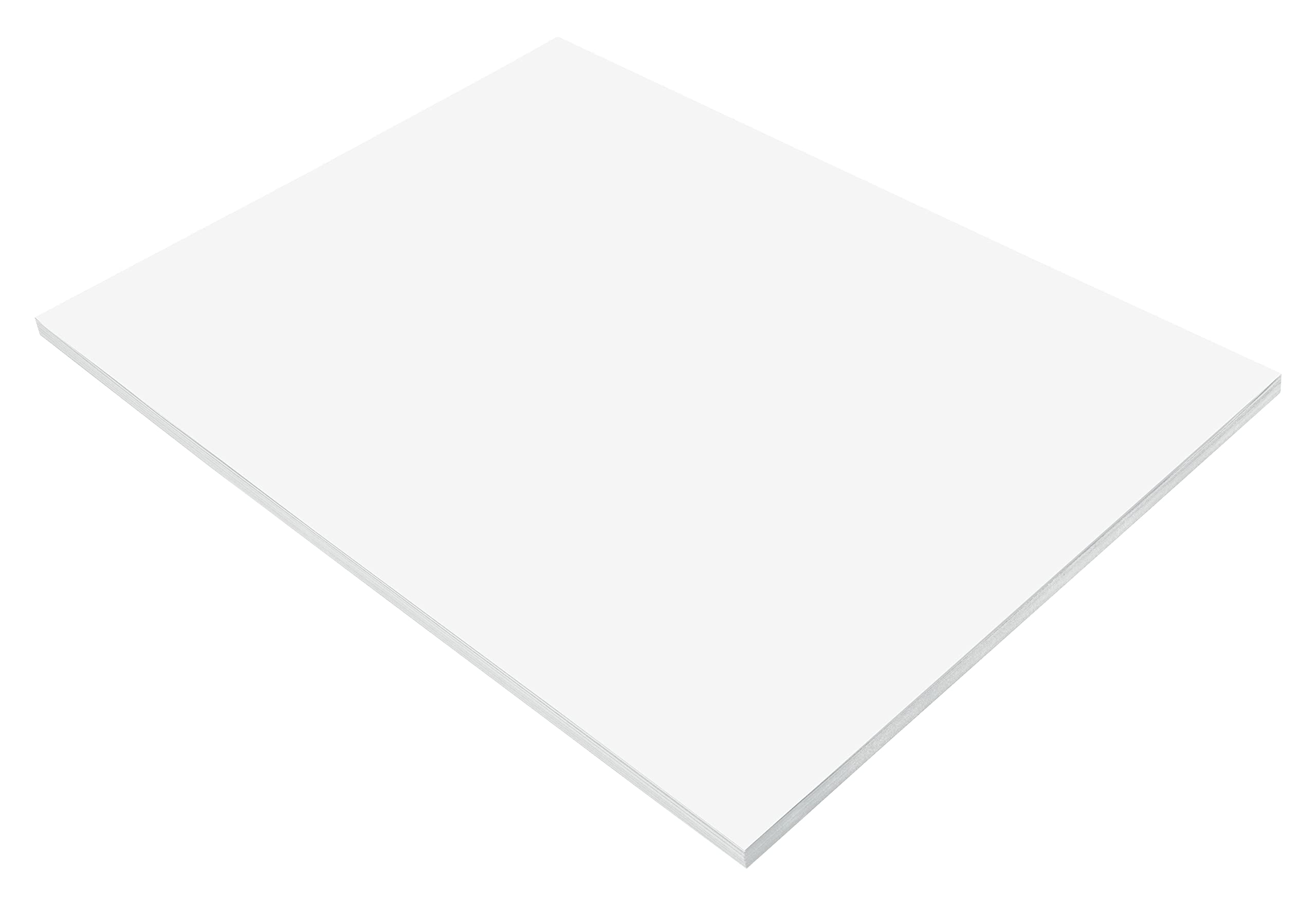 Prang (Formerly SunWorks) Construction Paper, Bright White, 18" x 24", 50 Sheets