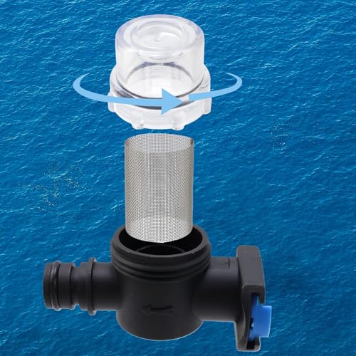 Image of Bitray Water Pump Strainer Filter Set RV Replacement 3 /4Inch RV Water Pump Strainer
