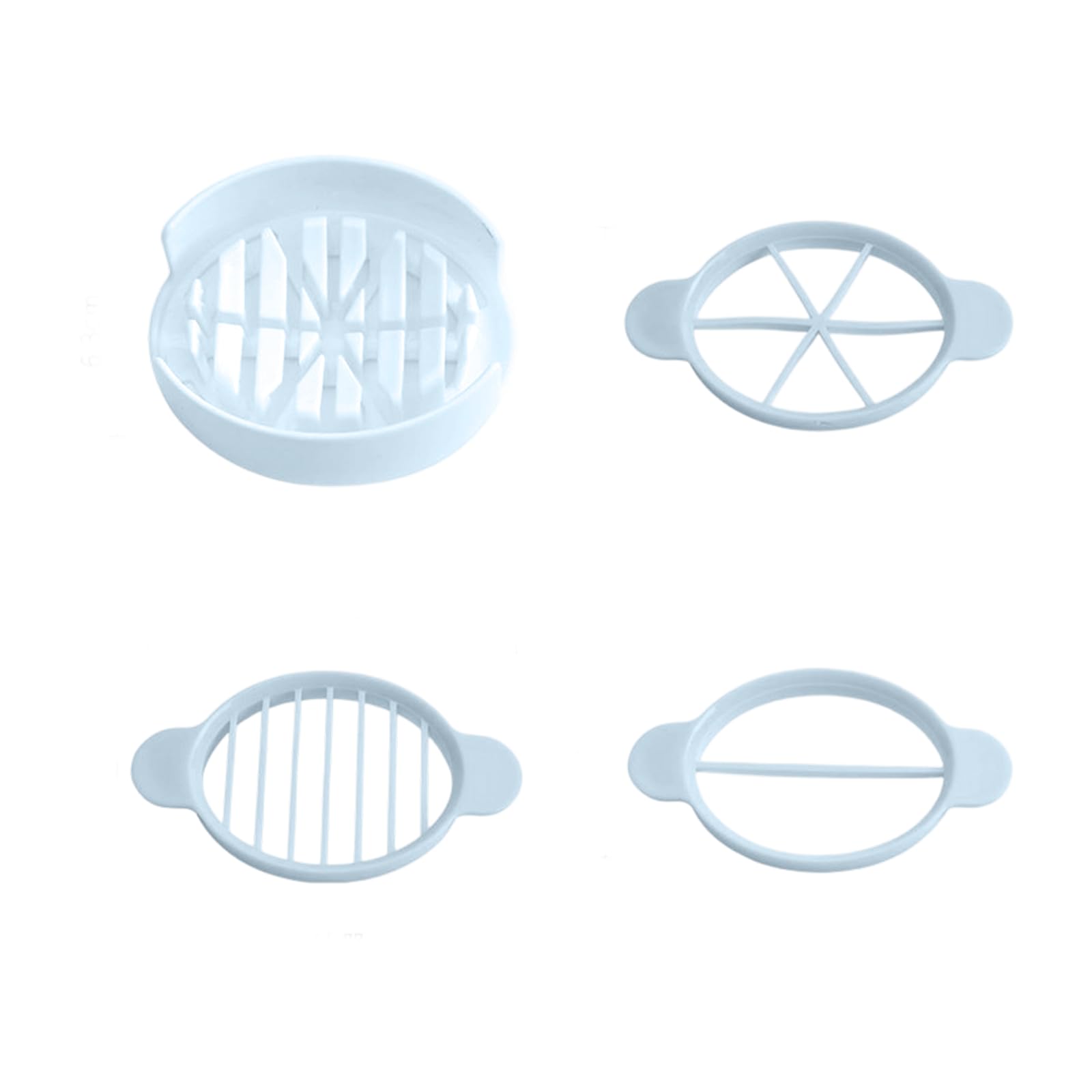 Kangnice Multifunctional Divider Peeler for Perfect Slices of Preserved Eggs Quick Safe Design Stainlessed Steel Eggs Slicers Peeler