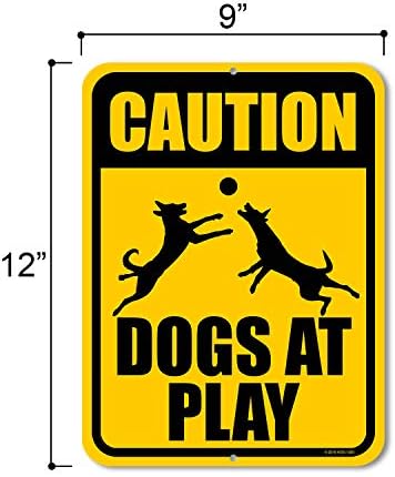 Honey Dew Gifts, Caution Dogs at Play, Slow Down Signs, HDG-1263 image 5