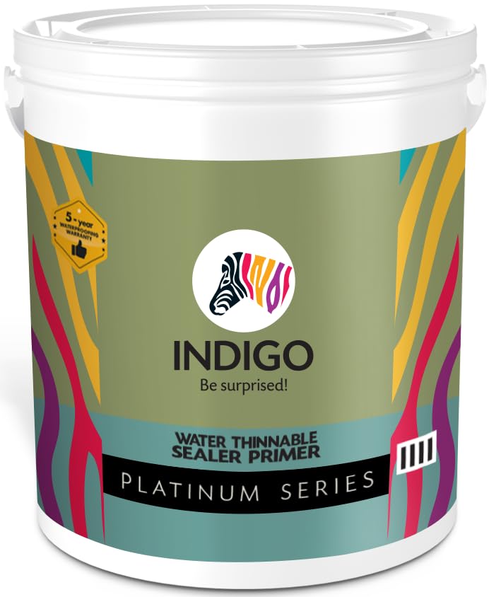Image of Indigo Sealer Primer Platinum Series | Durable Primer | 10 Liters | White