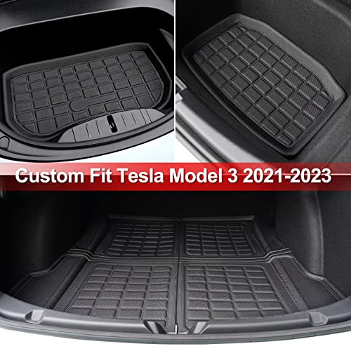 TAPTES-Tesla-Model-3-Trunk-Mat-2023-2022-2021-Tesla-Model-3-All-Weather-Cargo-Liner-Front-Frunk-Rear-Trunk-Storage-Organizer-Floor-Mats-for-2023-Tesla-Model-3-Accessories-2021-2023-Set-of-3