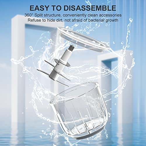 Mama Daily 20-In-1 Baby Food Maker/Storage/Feeding System, Mini Baby Food Processor Set, Baby Puree Food Mill Blender Grinder Chopper Electirc, Newborn Essentials Baby Shower Gifts For Homemade Food #TOP7