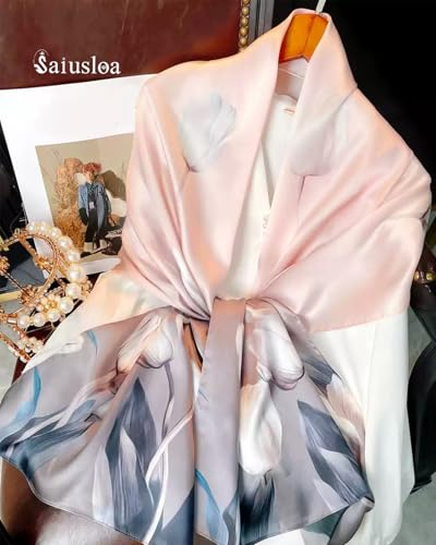 Dress Scarves Shawl Wraps Long Silky Scarf for Women Dressy Fashion Lightweight for Decorative Formal Evening Gowns2