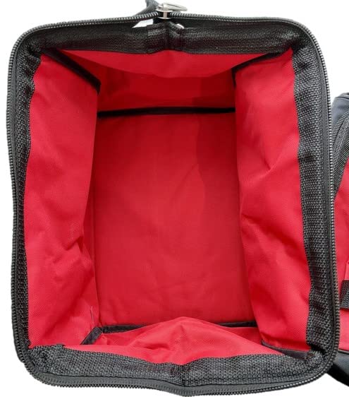 Miniatura 3 de Milwaukee M18 FUEL Contractor Tool Bag (Heavy Duty Organizer Storage) FOR M12 M18 Electrician (RED13INM18)