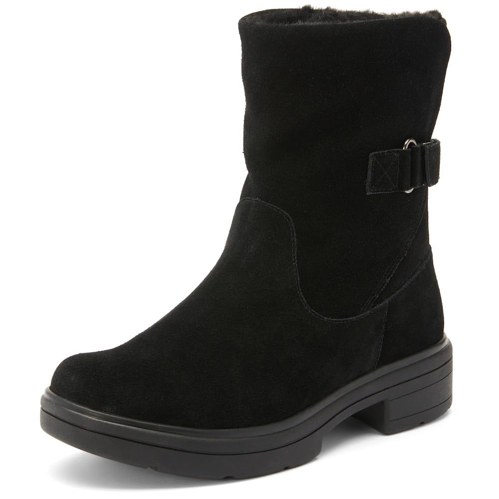 ABEO Vista Mid Boots for Women Fall Boots For Women Water Resistant Leather Built-In Orthotic Insole