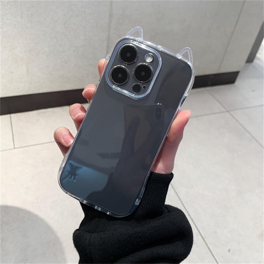 Lunivop Custodia trasparente per iPhone 17 Pro [copatibile con