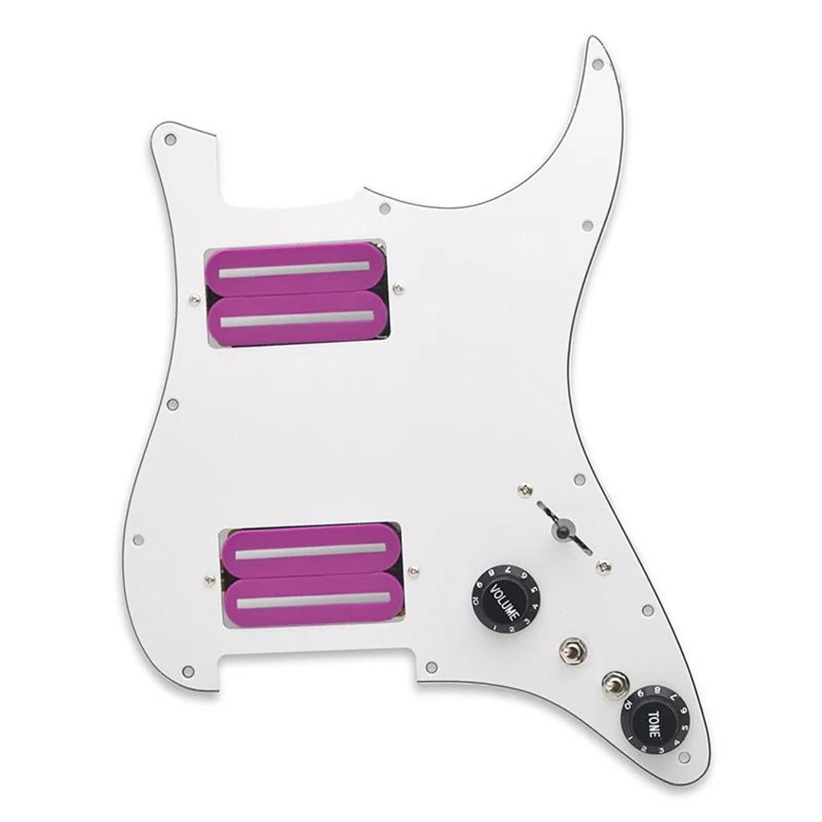 Części Pickguardów Do Gitary Elektrycznej Pickguard Do Gitary Elektrycznej HH Coil