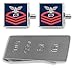 Select Gifts certains cadeaux Sterling Boutons de manchette Pince à billets États-Unis Marine Chief Rouge E-7 gas Turbine technicien de systèmes GS