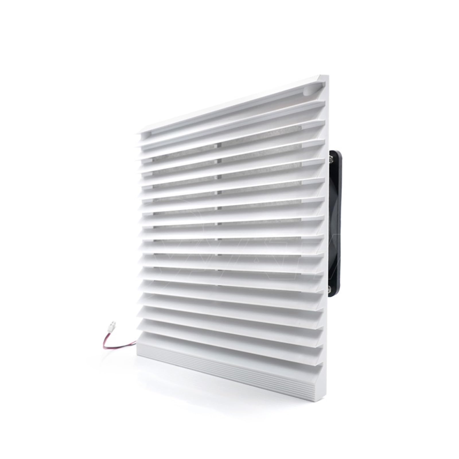 TYHUJKKL Fan filter 204 * 204mm panel cabinet ventilator with DC24V 12V 12038 cooling fan and fan guard(DC24V)
