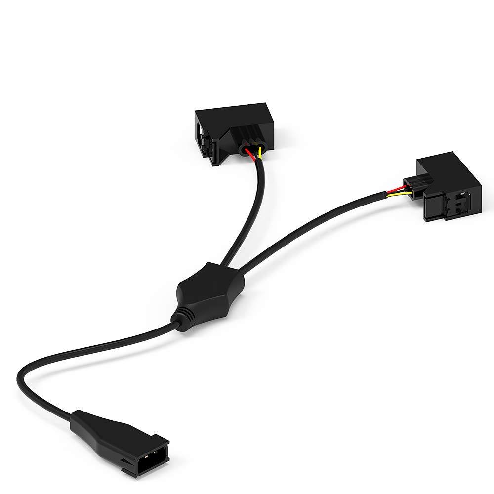 GXENOGOSwitchback Turn Signal Y Splitter Adapter Compatible with 07-18 Wrangler JK