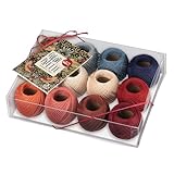 オリムパス レース糸セット 金票40番レース カラーパレット Gold Label No.40 「 いちご泥棒 」 5ｇ玉巻×12色セット