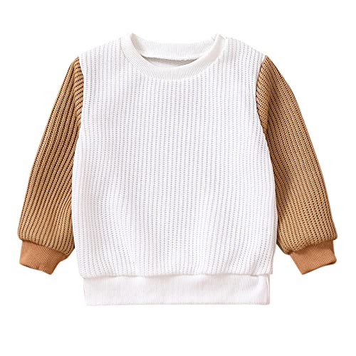 Youyu77 Ropa de Manga Larga para niños pequeños y niñas Saco De Invierno Mini (Brown, 3-4 Years)
