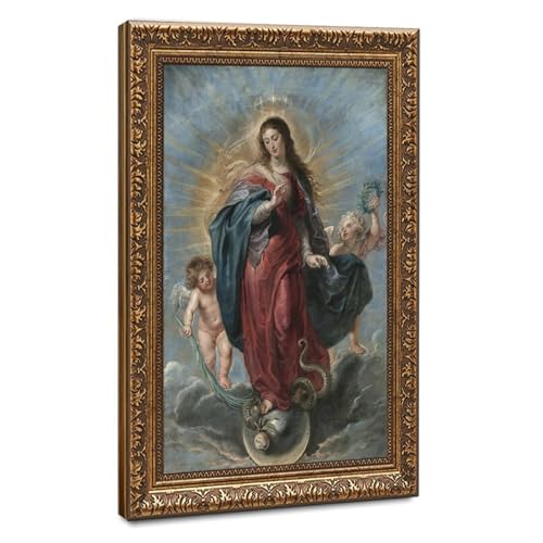Toile Peter Paul Rubens Immaculate Conception pour habiller un grand mur vide de salon