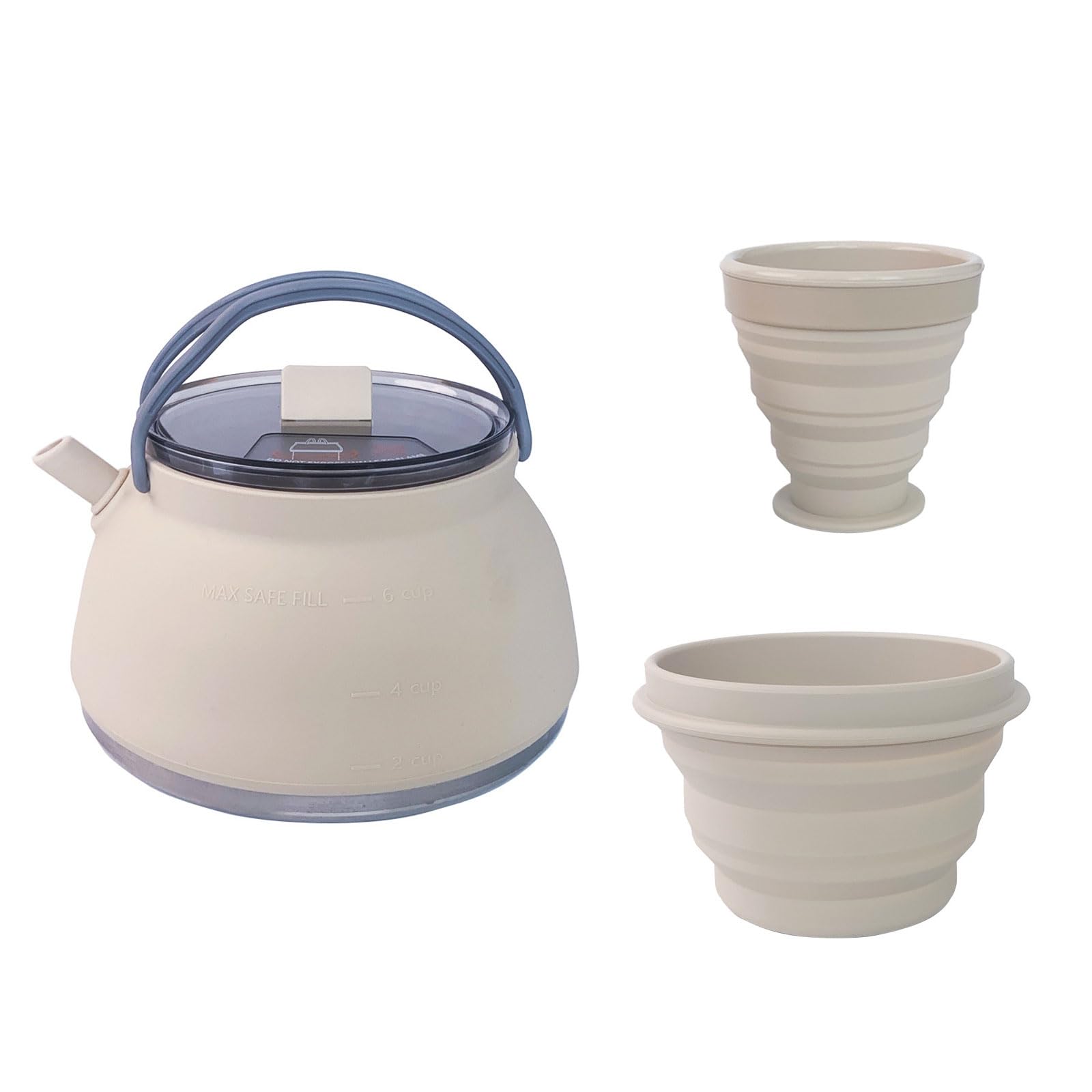 QIAOLIDA Foldable garden coffee Maker Set Portable For Hiking Picnics Adventures Strong And Flexible Construction
