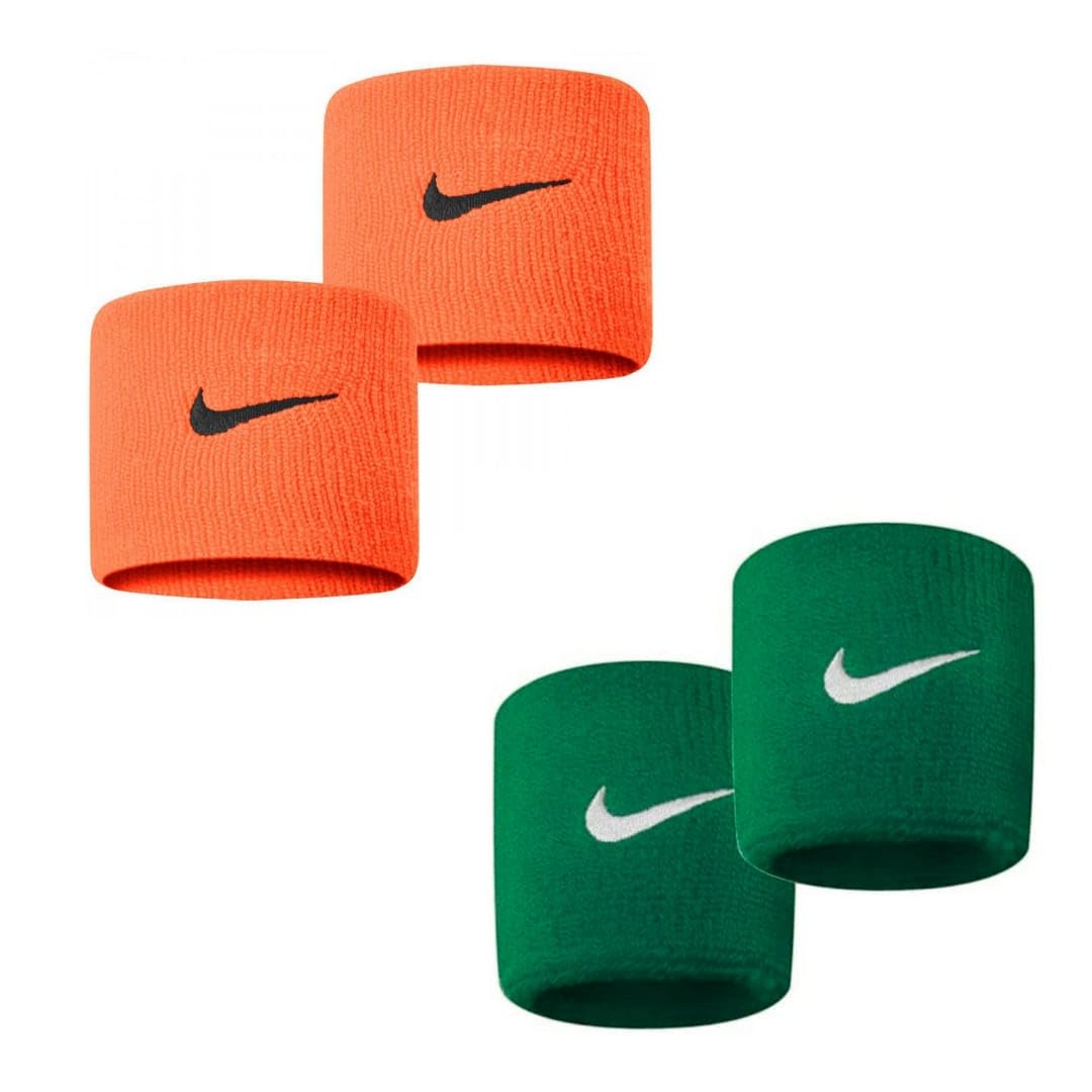 V N Traders Wrist Band for Men & Women 3 Inch - Wrist Sweat Band (Green and Orange) 2 Pair (B0C97BF8CY) Amazon Price History, Amazon Price Tracker