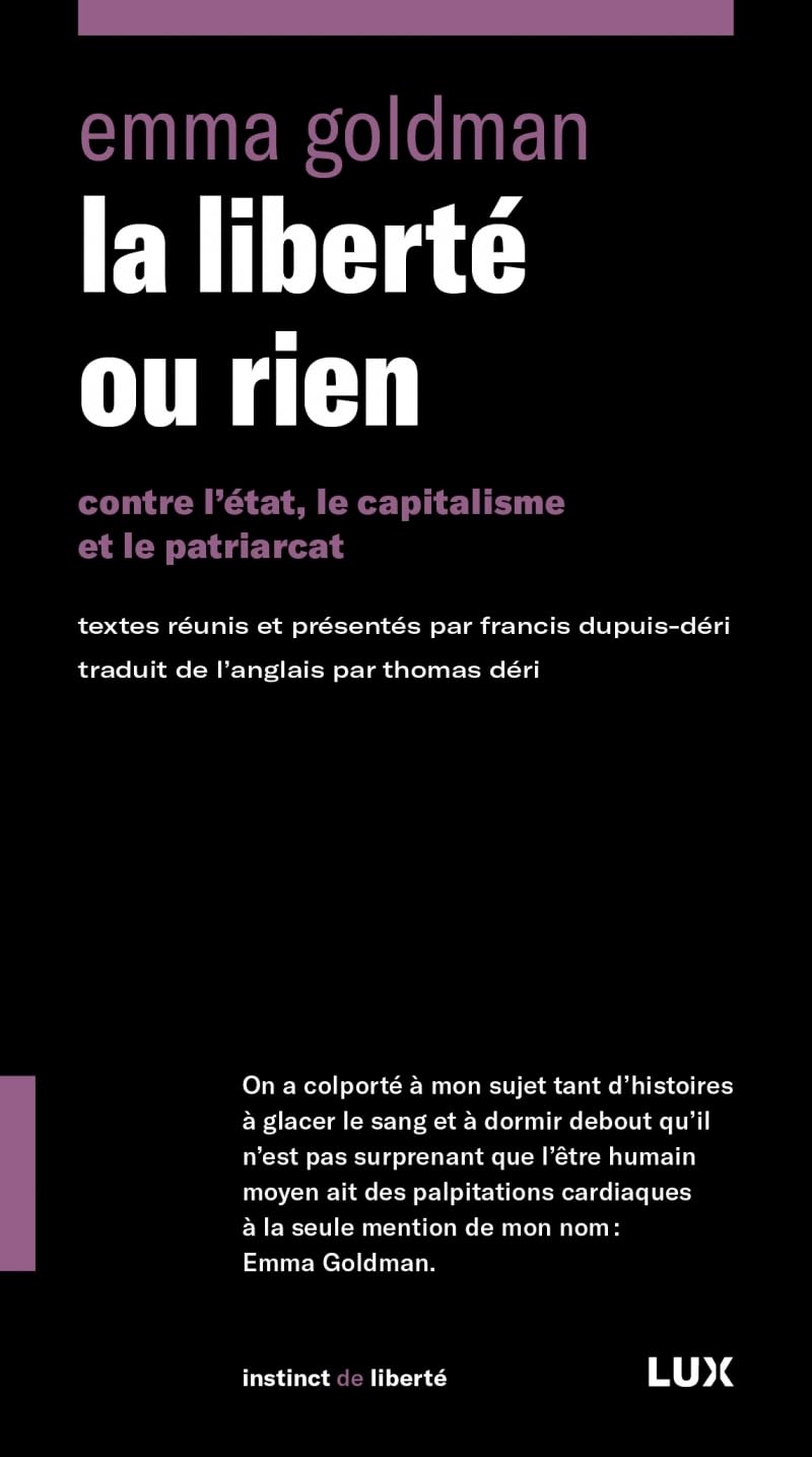 La liberté ou rien -Contre l'état, le capitalisme et le patr: Contre l'Etat, le capitalisme et le patriarcat