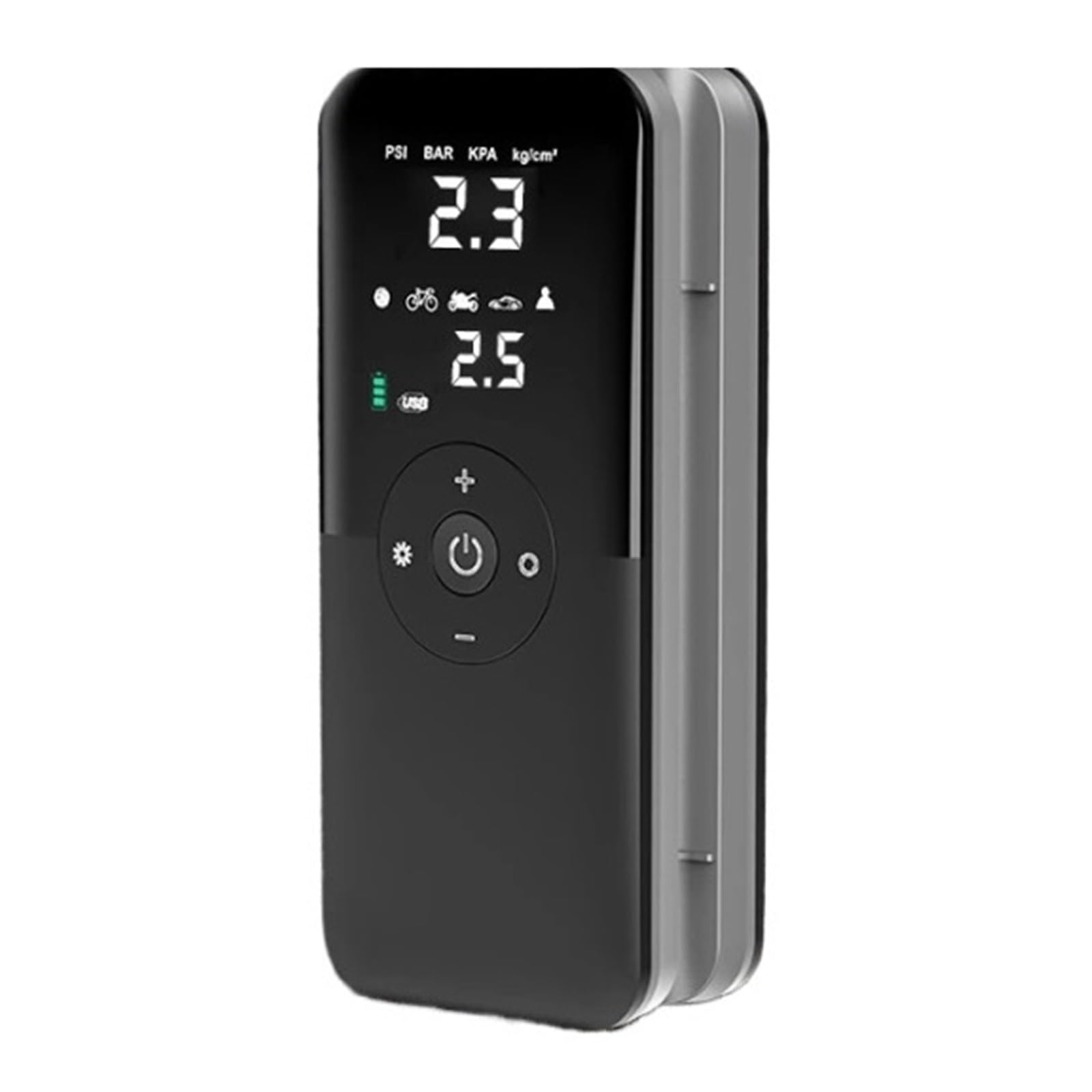 Przenośna Sprężarka Powietrza Inflator Opon Samochodowych Elektryczna Pompa USB Zewnętrzna Awaryjna Do Motocykli Rowery Szybki Użyciu