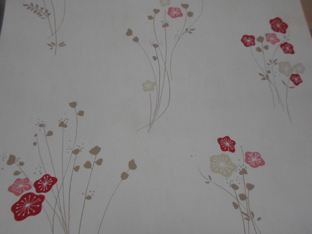 Painted Paper Bouquets Red