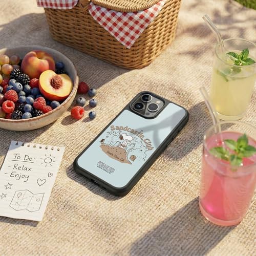 Coque antichoc Peanuts Snoopy plage iPhone 16 Pro Max - 7