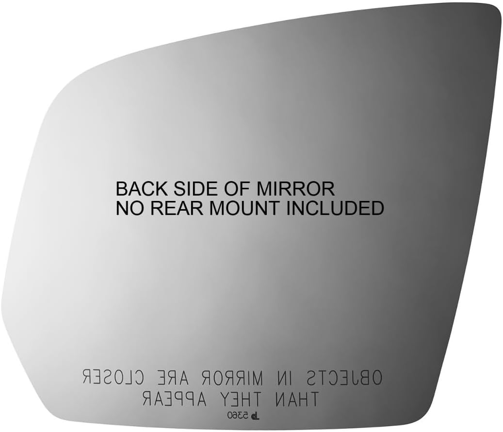Compatible with 09-11 Mercedes GL, 08-11 ML Series Right Passenger Convex Mirrors Glass Lens. w/Adhesive Multiple Options Style Types See Details