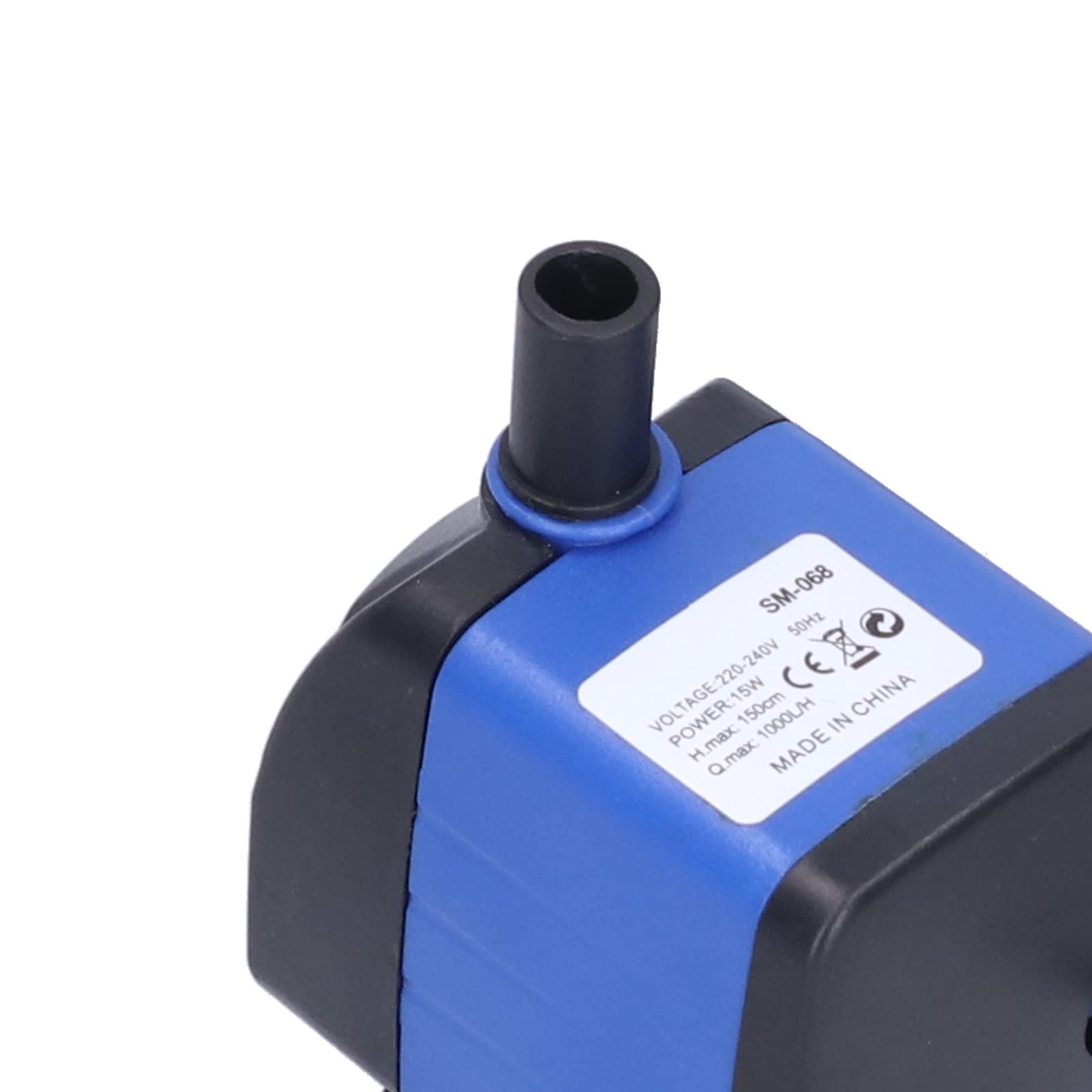 SOUSLOW Waterpomp, 25 W, 1500 l/u, AC 220 – 240 V, met 2 sproeiers voor aquarium, tuin